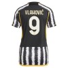 Maillot de Supporter Juventus 2023-24 Vlahovic 9 Domicile Pour Femme